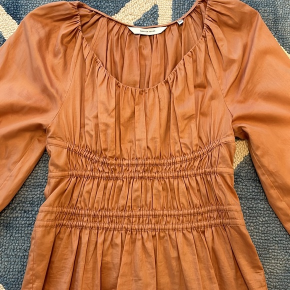 Rebecca Taylor Puff Sleeve Blouse - Picture 2 of 4